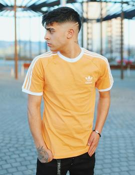 Camisetas Adidas 3 STRIPES - Amarillo