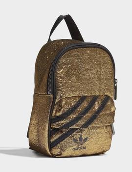 Mochila Adidas BP MINI - Dorado/Negro