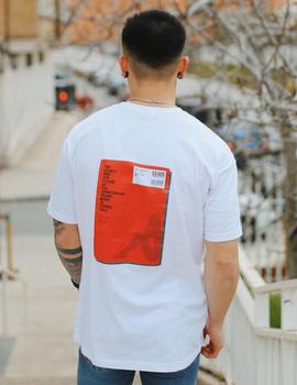 Camiseta Kappa ENFAS - Blanco Rojo