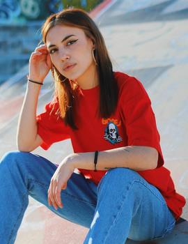 Camiseta Powell Peralta RIPPER - Rojo