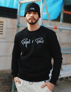 Sudadera Crew Project X Paris 1920009 LOGO - Negro