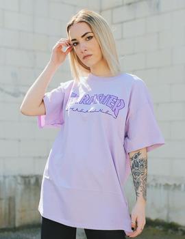 Camiseta Thrasher OUTLINED - Orchid