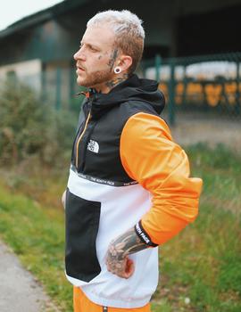 Canguro TNF MA WIND - Orange/White/Black