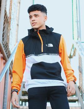 Canguro TNF MA WIND - Orange/White/Black