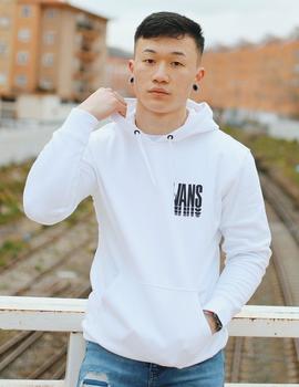 Sudadera Capucha VANS REFLECT PO - White