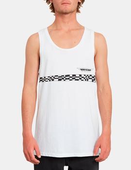 CAMISETA TIRANTES VOLCOM RUDE BSC TANK TEE WHT WHITE