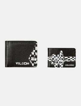 CARTERA VOLCOM 3IN1 WALLET BLC BLACK COMBO