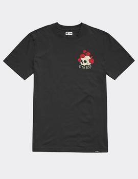 Camiseta ETNIES ROSE ROLL TEE - Black
