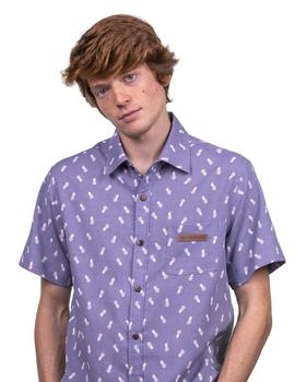 Camisa Hydroponic MARSHALL - Blue Pineapples