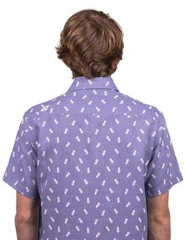 Camisa Hydroponic MARSHALL - Blue Pineapples