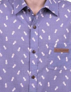 Camisa Hydroponic MARSHALL - Blue Pineapples