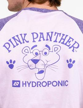 Camiseta Hydroponic PINK LOGO - White / Heather Blue