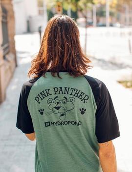 Camiseta Hydroponic PINK LOGO - Hedge Green / Black