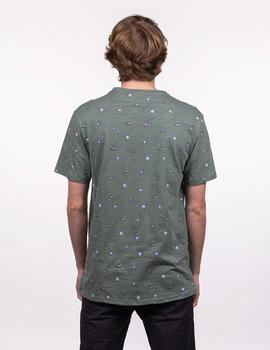 Camiseta Hydroponic SEAFOOD - Hedge Green