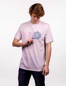 Camiseta Hydroponic PINK ESCAPE - Vintage White