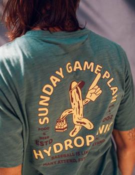 Camiseta Hydroponic SUNDAY GAME - Hedge Green