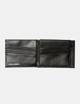 CARTERA VOLCOM EMPTY PU WALLET NBK NEW BLACK