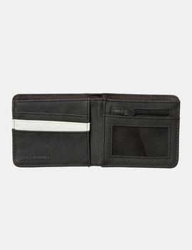 CARTERA VOLCOM SLIM STONE PU WALLET BLK BLACK