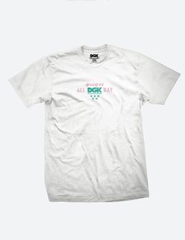Camiseta DGK BLOSSOM - Blanco