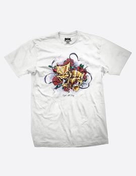 Camiseta DGK GOLDEN FACES - Blanco