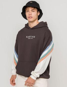 Sudadera Capucha Kaotiko WALKER - Negro