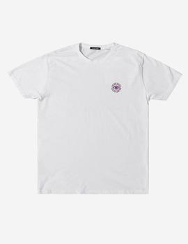 Camiseta Kaotiko EYE SAY -  Washed Blanco