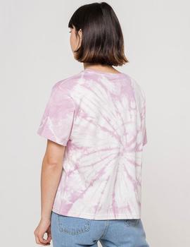 Camiseta Kaotiko TIE DYE SPIRAL - Rosa