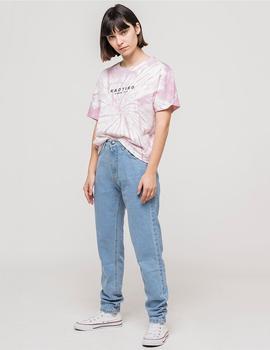 Camiseta Kaotiko TIE DYE SPIRAL - Rosa