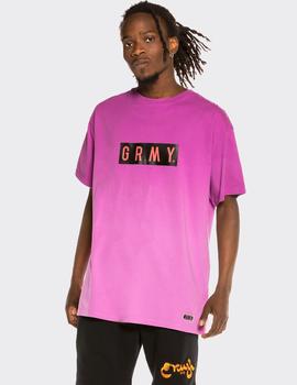 Camiseta Grimey FRENZY GRADIENT - Morado