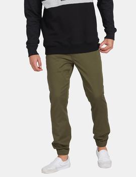 PANTALÓN VOLCOM FRICKN MDRN TAP JGR PANT MIL MILITARY