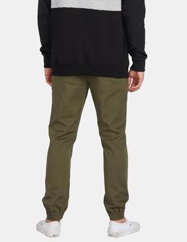 PANTALÓN VOLCOM FRICKN MDRN TAP JGR PANT MIL MILITARY