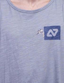 Camiseta Tirantes Hydroponic PINK HIDE - Blue Haze