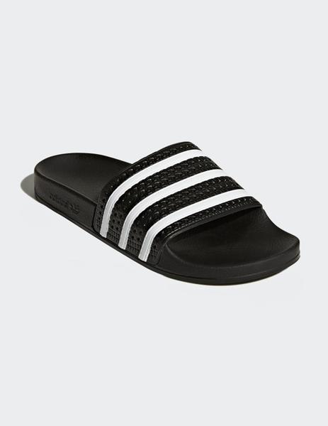 hemisferio Ellos chocar Chanclas Adidas ADILETTE - Negro/Blanco