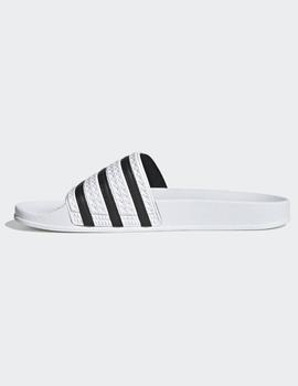 Chanclas Adidas ADILETTE - Blanco/Negro