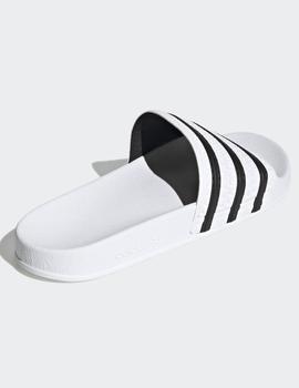 Chanclas Adidas ADILETTE - Blanco/Negro