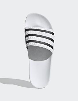 Chanclas Adidas ADILETTE - Blanco/Negro