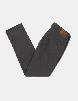 PANTALÓN VOLCOM VORTA 5 POCKET SLUB PANT ASB ASPHALT BLACK