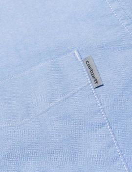 Camisa Carhartt BUTTON DOWN POCKET - Bleach