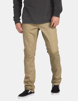 VORTA 5 POCKET SLUB PANT KHA KHAKI