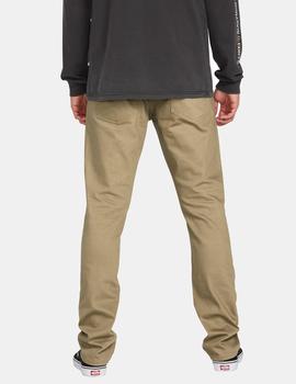 VORTA 5 POCKET SLUB PANT KHA KHAKI