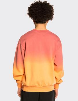 Sudadera Crew Grimey FRENZY GRADIENT - Rosa