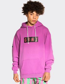 Sudadera Capucha Grimey FRENZY GRADIENT - Morado