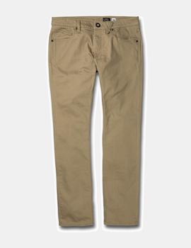 VORTA 5 POCKET SLUB PANT KHA KHAKI