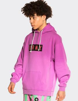 Sudadera Capucha Grimey FRENZY GRADIENT - Morado