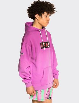 Sudadera Capucha Grimey FRENZY GRADIENT - Morado