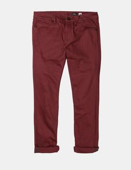 PANTALÓN VOLCOM VORTA 5 POCKET SLUB PANT PIN PINOT