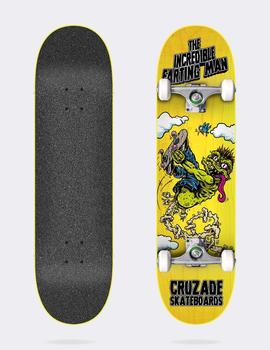 Skate Completo CRUZADE THE INCREDIBLE FARTING MAN 8.25'