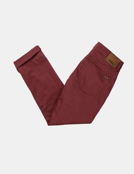 PANTALÓN VOLCOM VORTA 5 POCKET SLUB PANT PIN PINOT