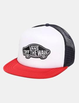 Gorra Trucker CLASSIC PATCH - Rojo/Blanco