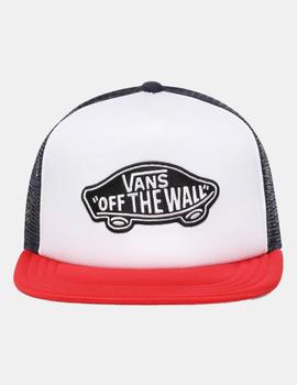 Gorra Trucker CLASSIC PATCH - Rojo/Blanco